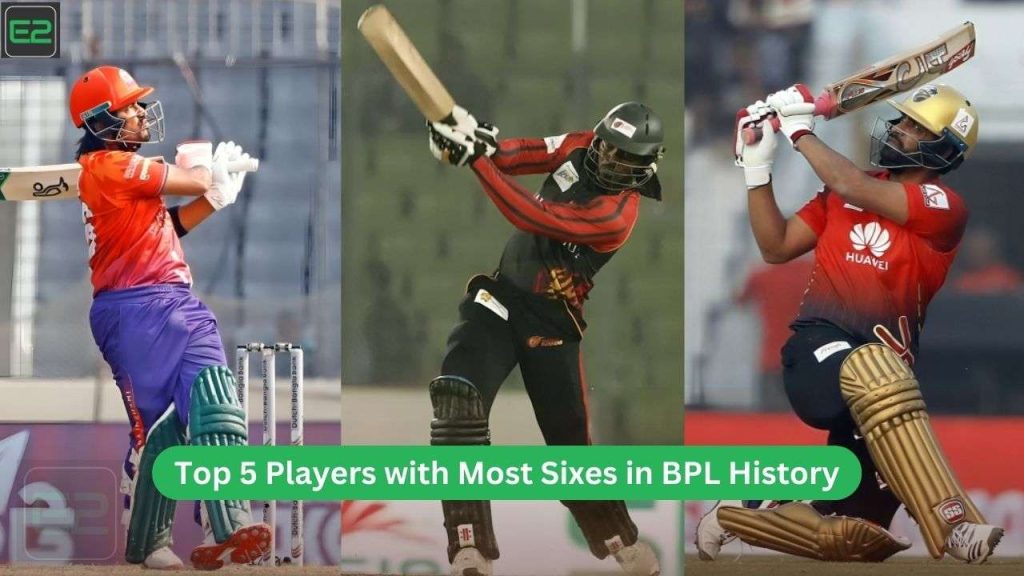 Most Sixes in BPL