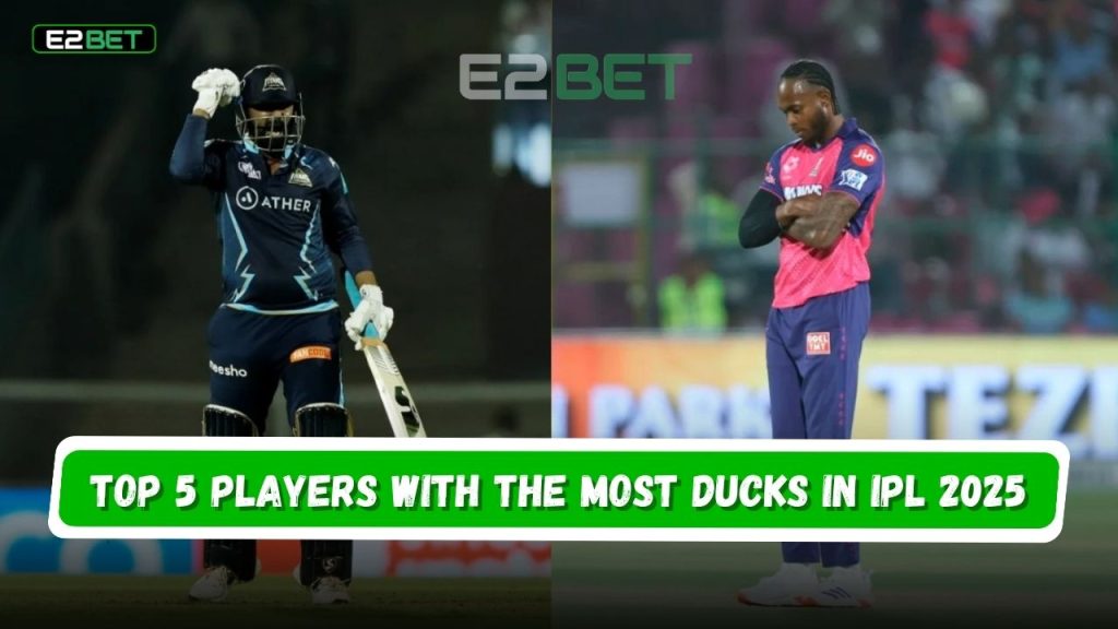 Most Ducks in IPL 2025