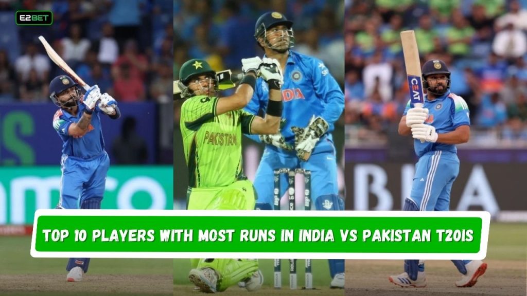 Most Runs in India vs Pakistan T20Is