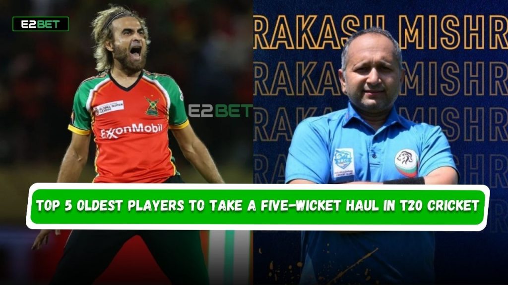 Oldest Players to Take a Five-Wicket Haul in T20 Cricket