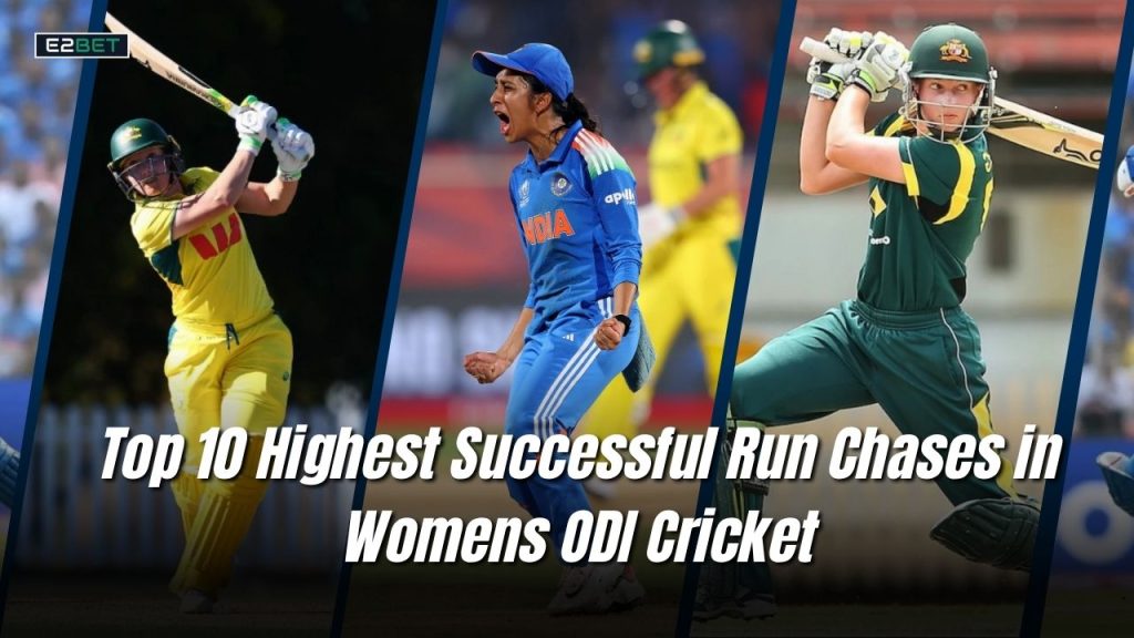 Highest Successful Run Chases in Womens ODI Cricket