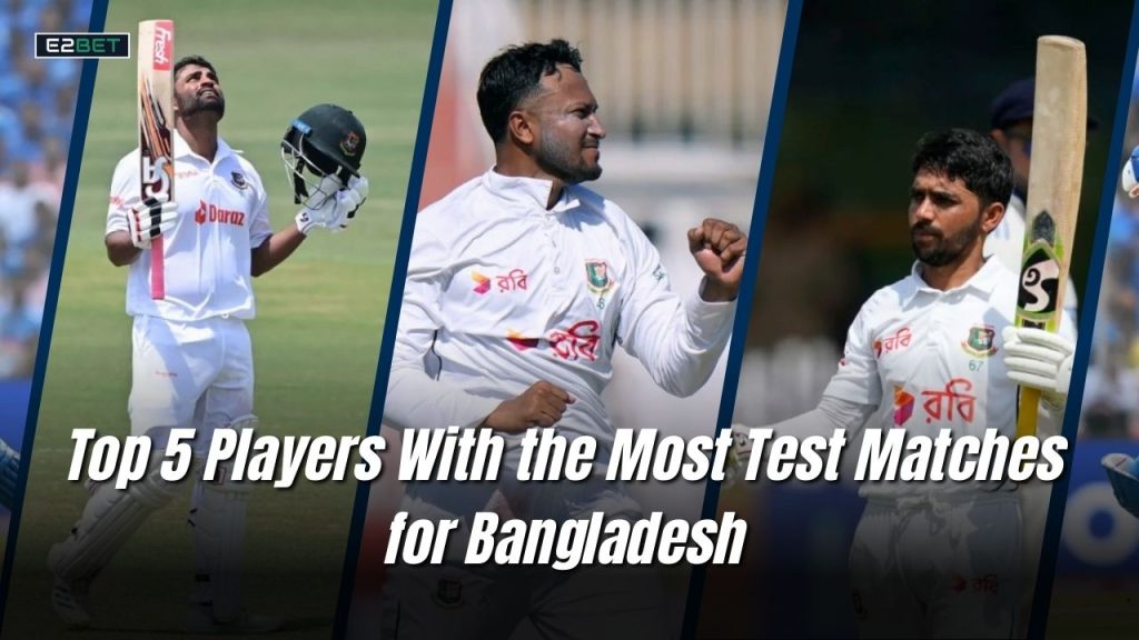 Most Test Matches for Bangladesh