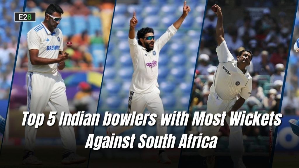 Indian bowlers with Most Wickets Against South Africa
