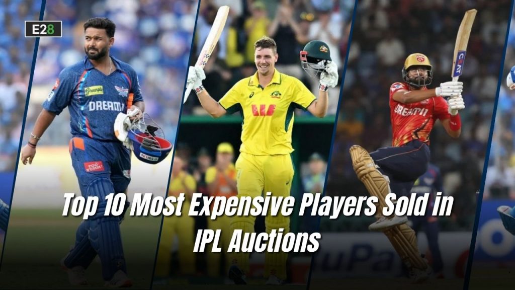 Most Expensive Players Sold in IPL Auctions