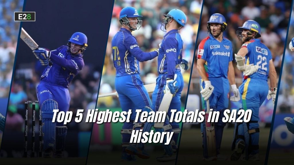 Highest Team Totals in SA20