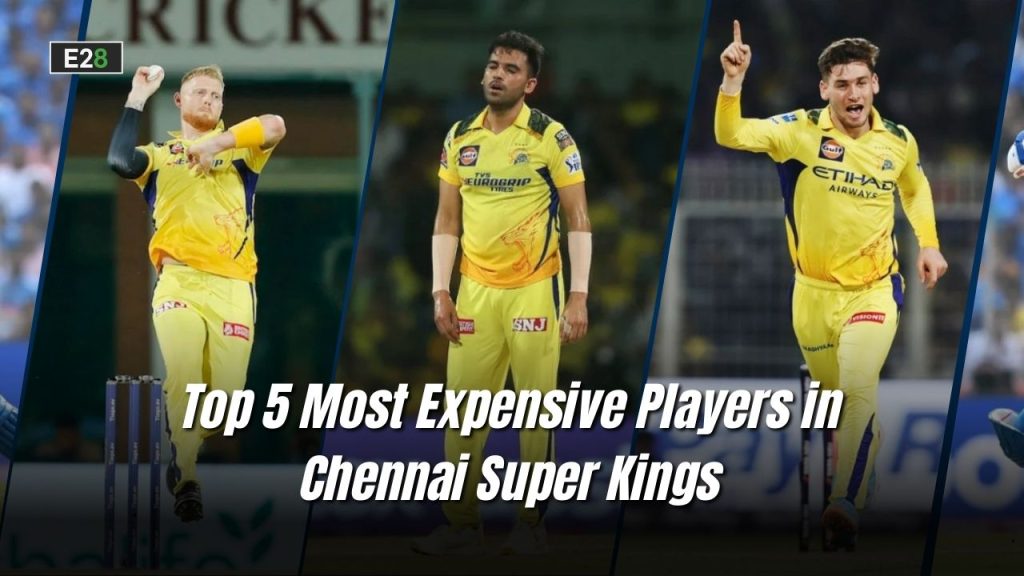 Most Expensive Players in Chennai Super Kings