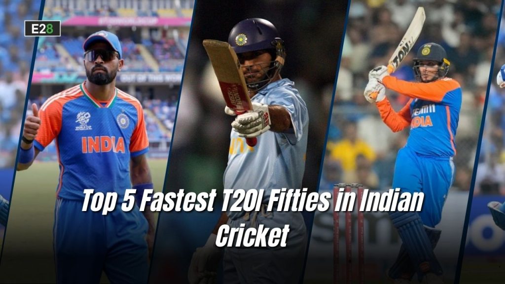 Fastest T20I Fifties in Indian Cricket