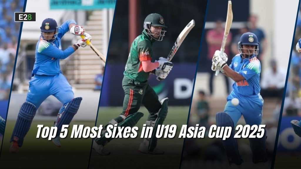 Most Sixes in U19 Asia Cup 2025