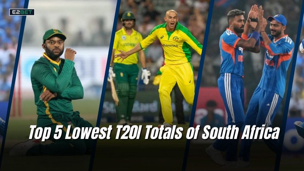 Lowest T20I Totals of South Africa