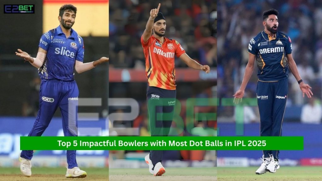 Bowlers with Most Dot Balls in IPL 2025