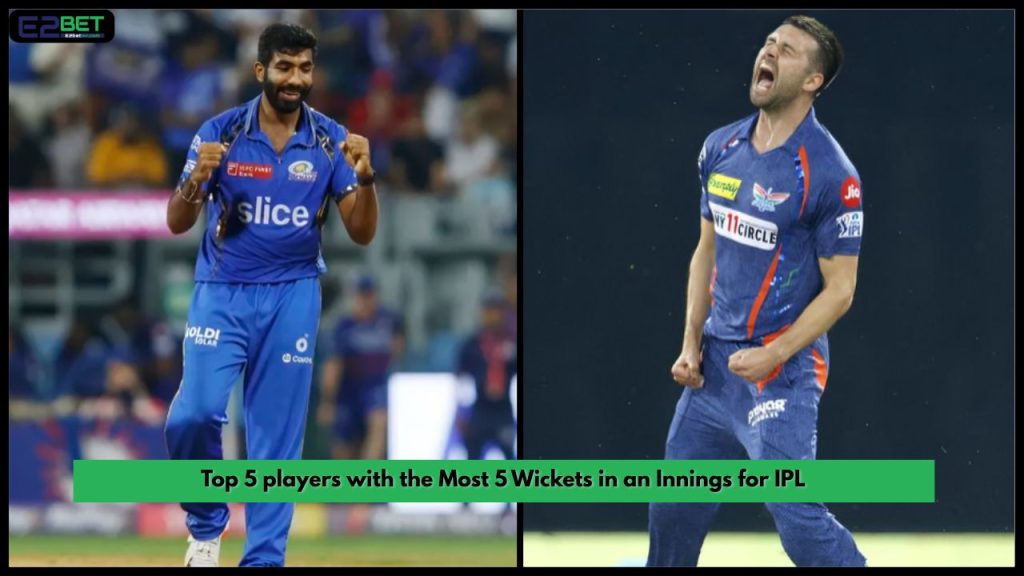 Most 5 Wickets in an Innings for IPL