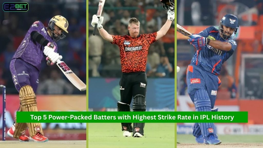 Batters with Highest Strike Rate in IPL