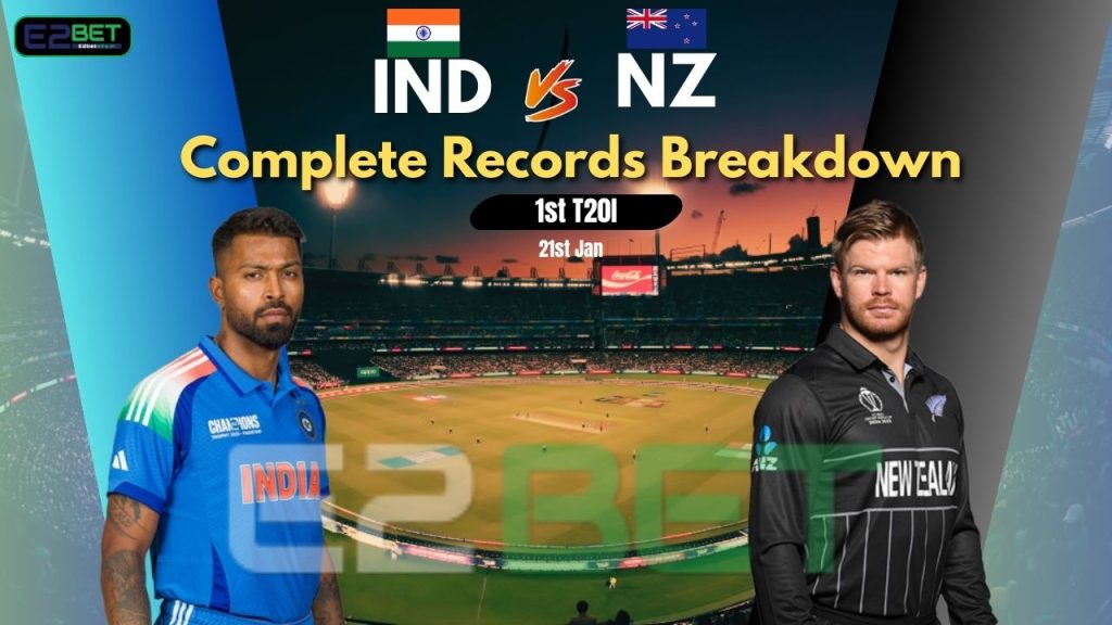 IND vs NZ 1st T20I Records