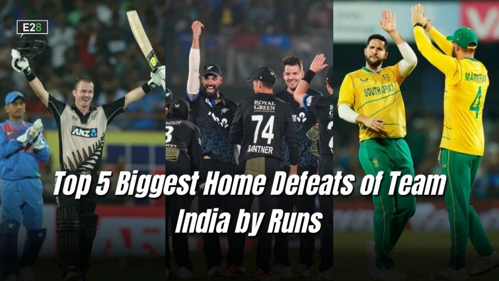 Biggest Home Defeats of Team India by Runs