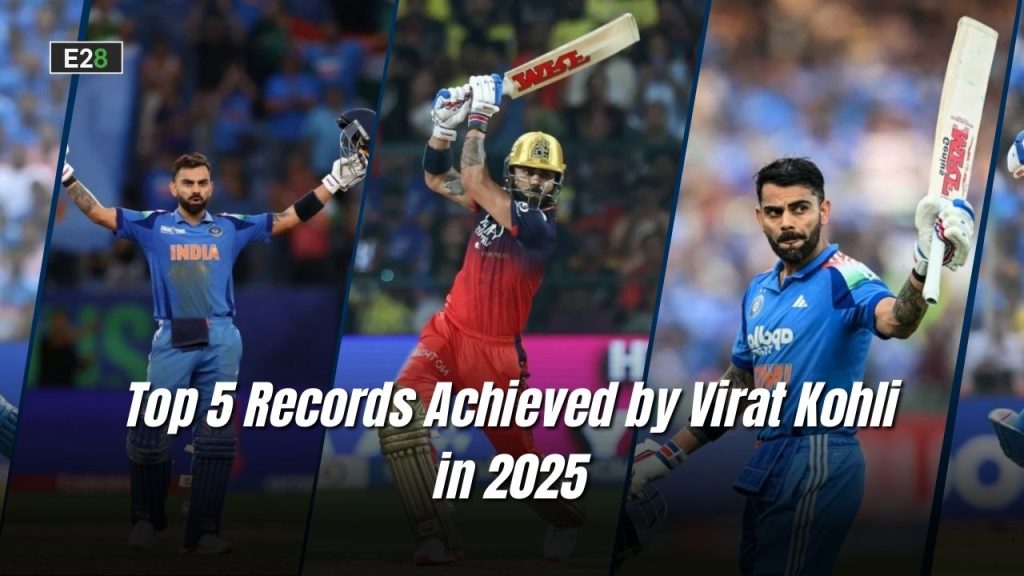 Records Achieved by Virat Kohli in 2025