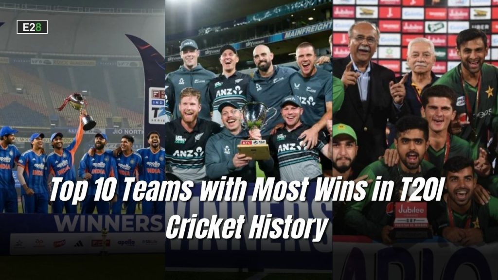 Teams with Most Wins in T20I Cricket