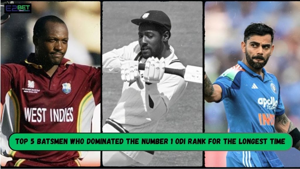 Number 1 ODI Rank for the Longest Time